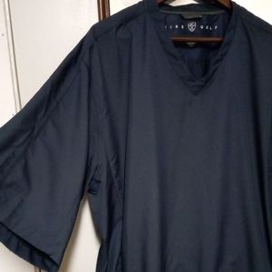Nike Golf wind and rain pullover navy blue size lg